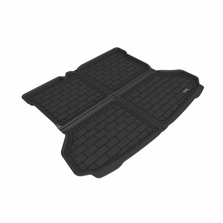 3D MAXPIDER Kagu Cross Fold Cargo Liner, Black for 2021-2022 Volkswagen ID 4 M1VW1191309